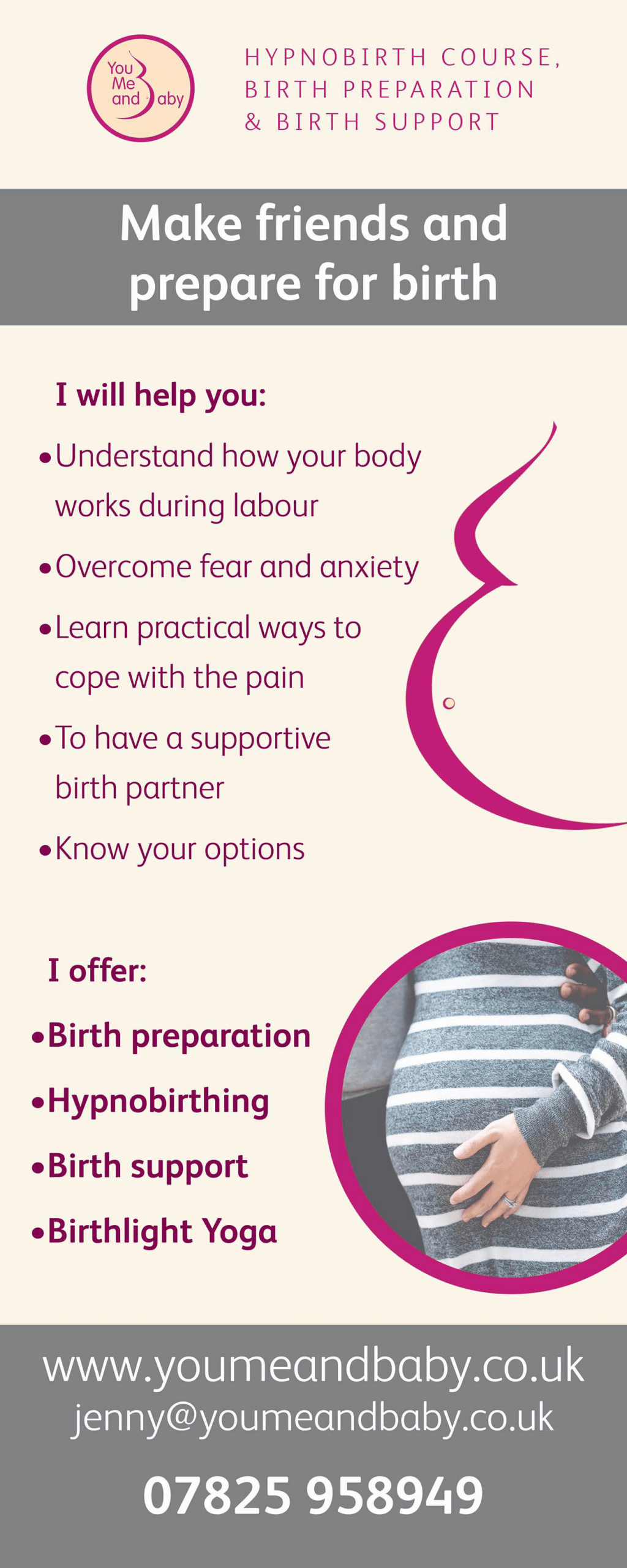 Roller Banner – You Me and Baby