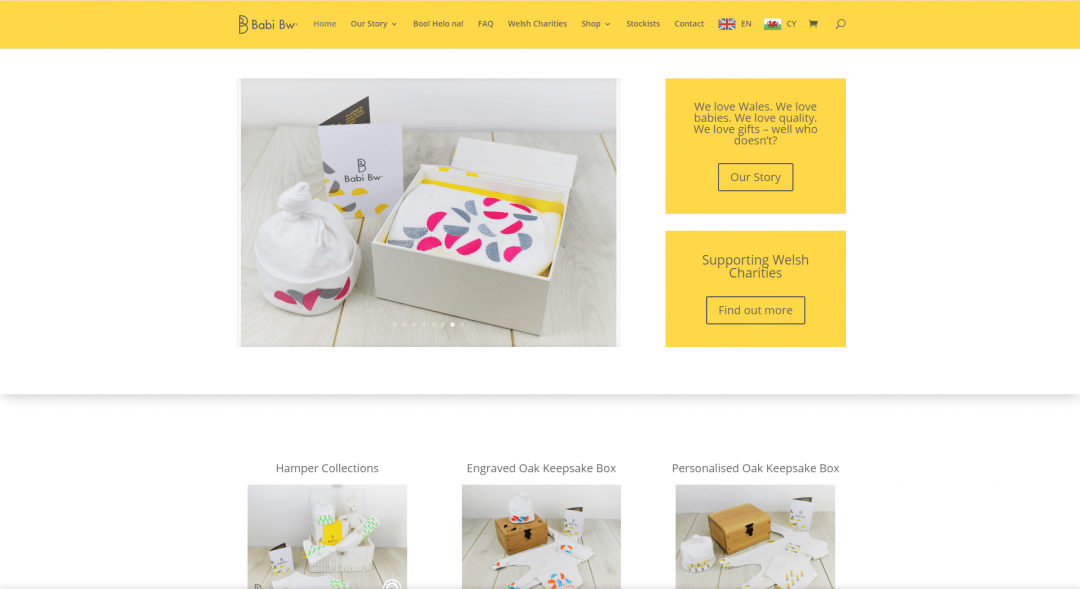 Ecommerce Website design – Babi Bw