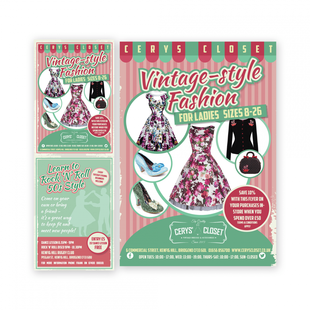 Flyer Design – Cerys Closet